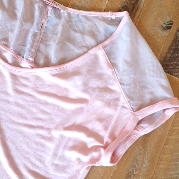 Woman, Short sleeves Pink Top - Picture 3 of 5